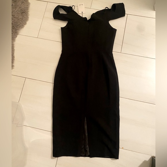 Bardot black ruffle dress 6/S - Picture 3 of 7